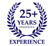 25 years experience 